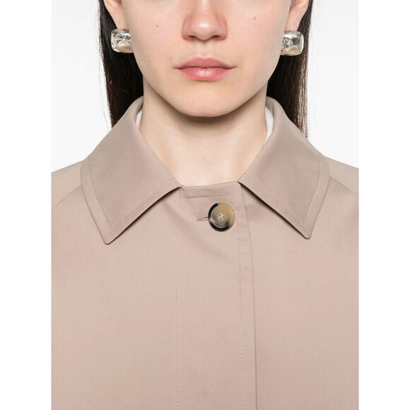 Harris Wharf London Neutrals Coats Women - Picture 4 of 5